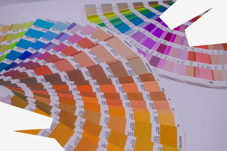 Use Pantone Color Books to help with logo design services